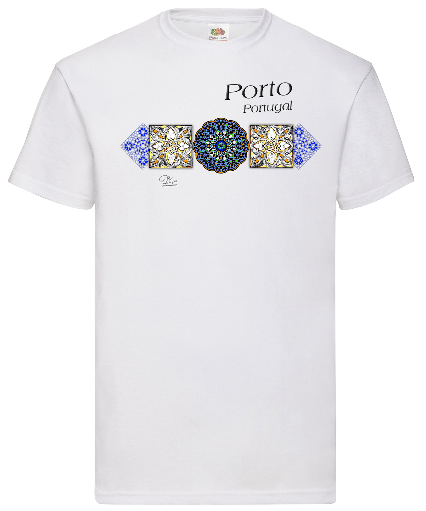 T-shirt Azulejo Árabe Porto