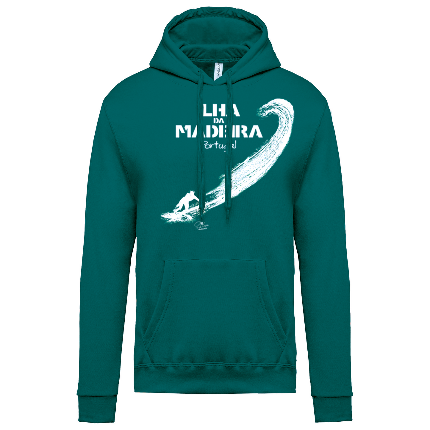 Sweatshirt Kariban com Capuz Surf Ilha da Madeira