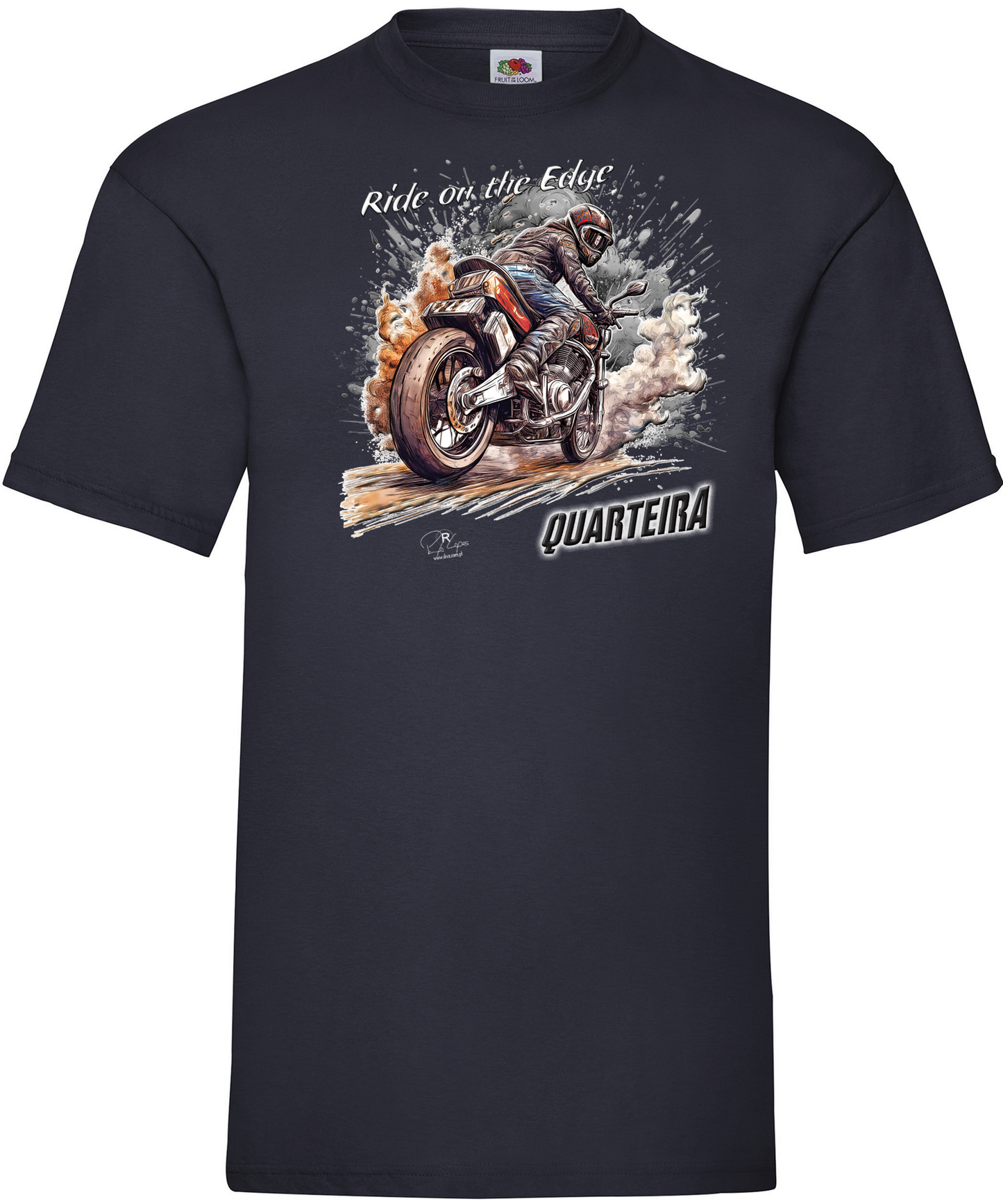 T-shirt Ride on the Edge Quarteira