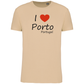 T-Shirt Algodão Biológico I Love Porto