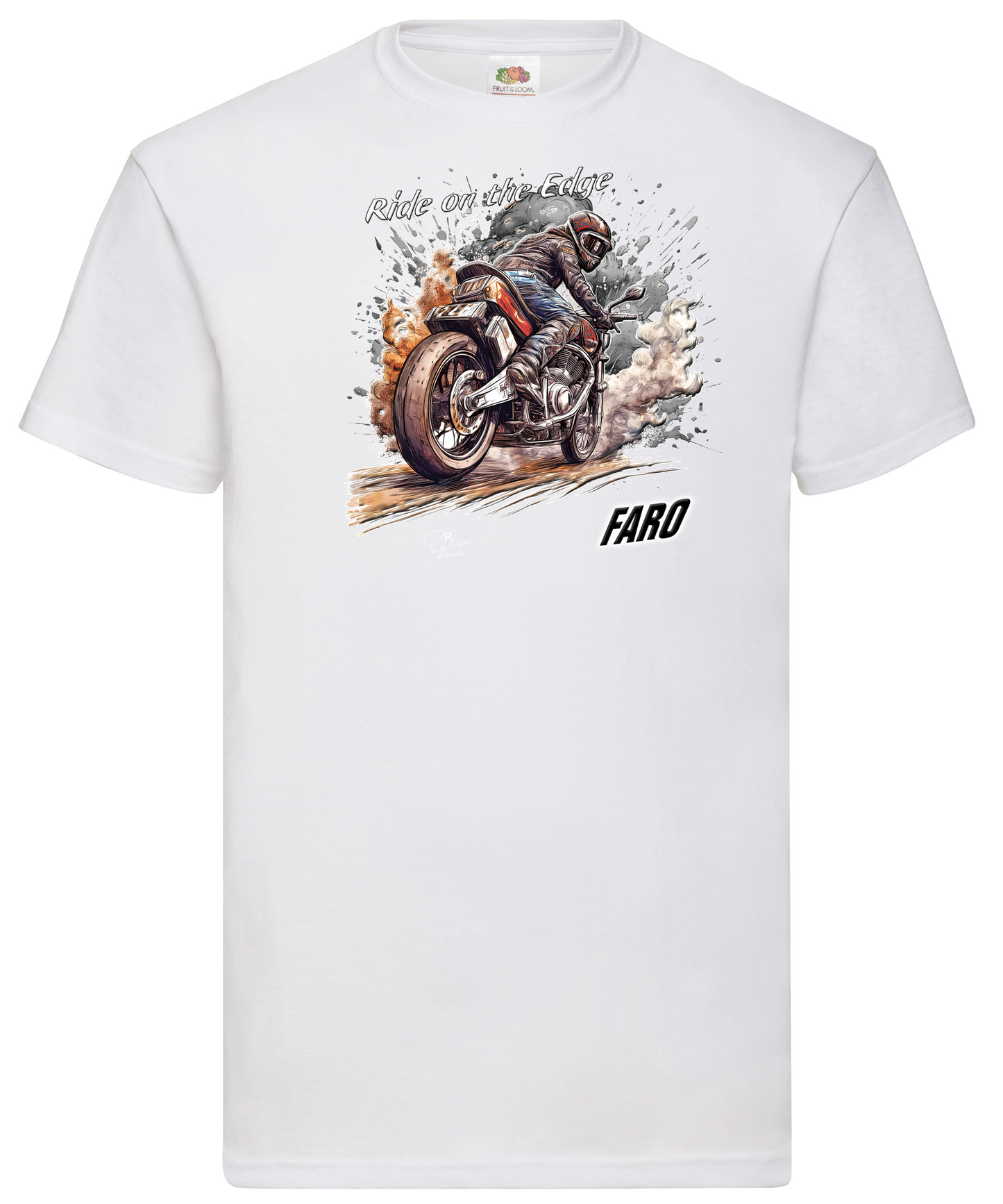 T-shirt Ride on the Edge Faro