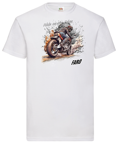T-shirt Ride on the Edge Faro