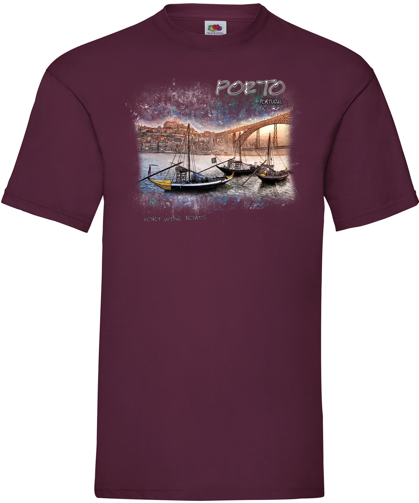 T-shirt Port Wine Boats