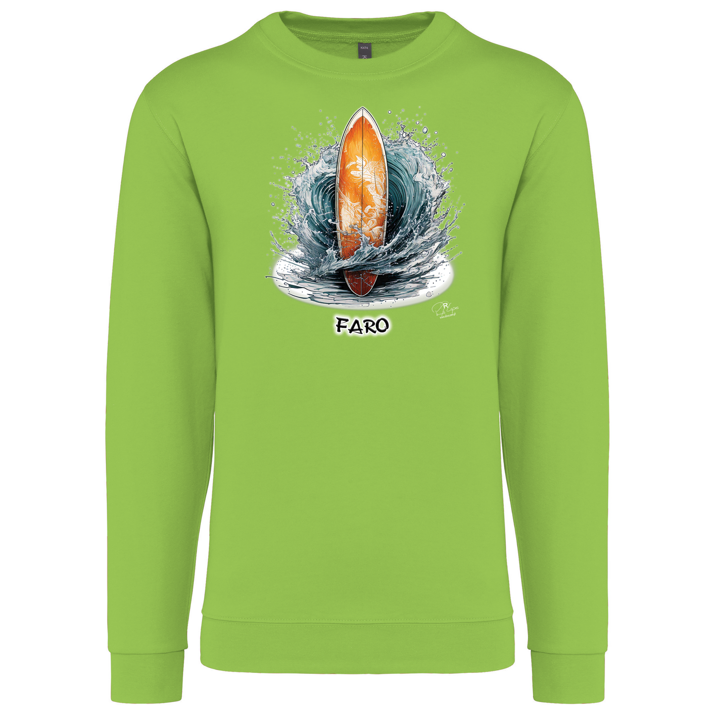 Sweatshirt Kariban sem Capuz Prancha Faro