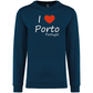 Sweatshirt Kariban sem Capuz I Love Porto