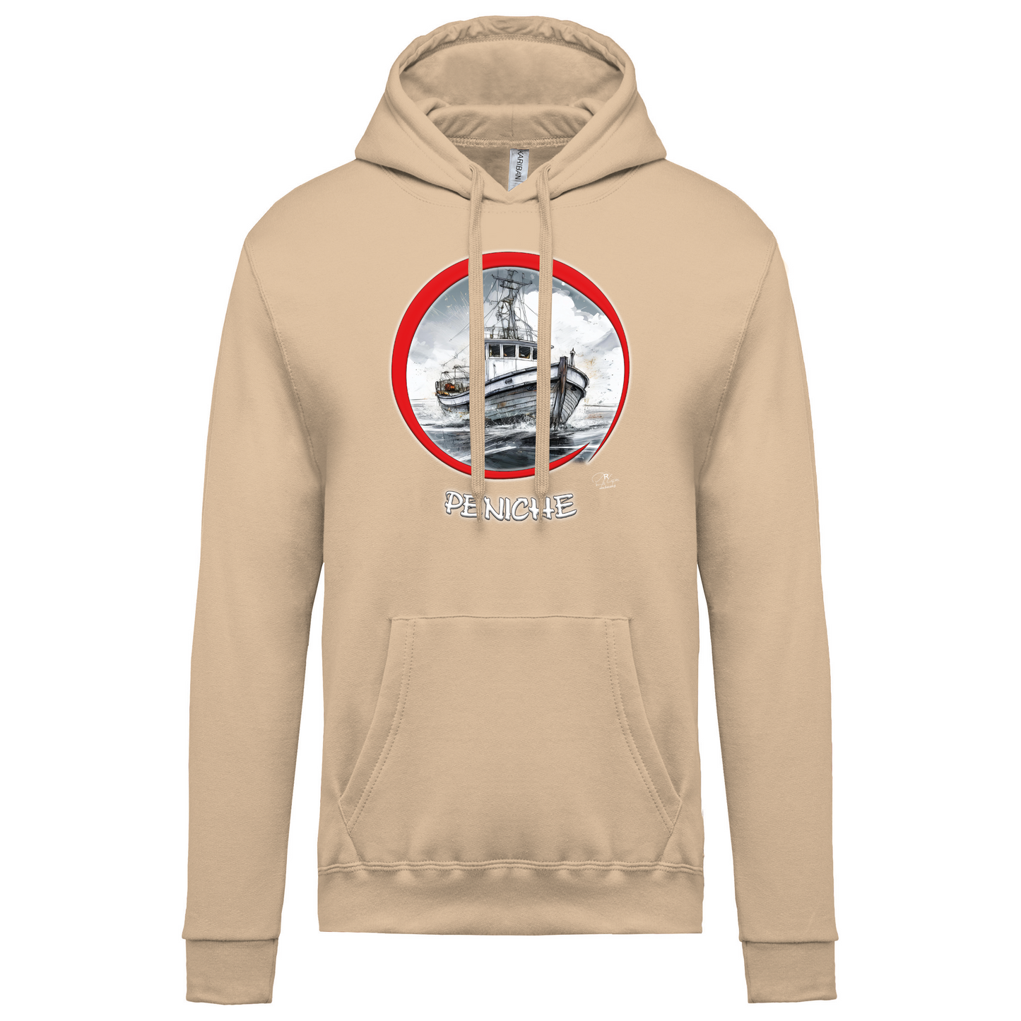 Sweatshirt Kariban com Capuz Traineira Peniche