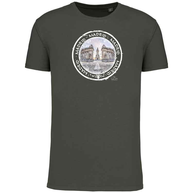 T-Shirt Algodão Biológico Sello Madrid