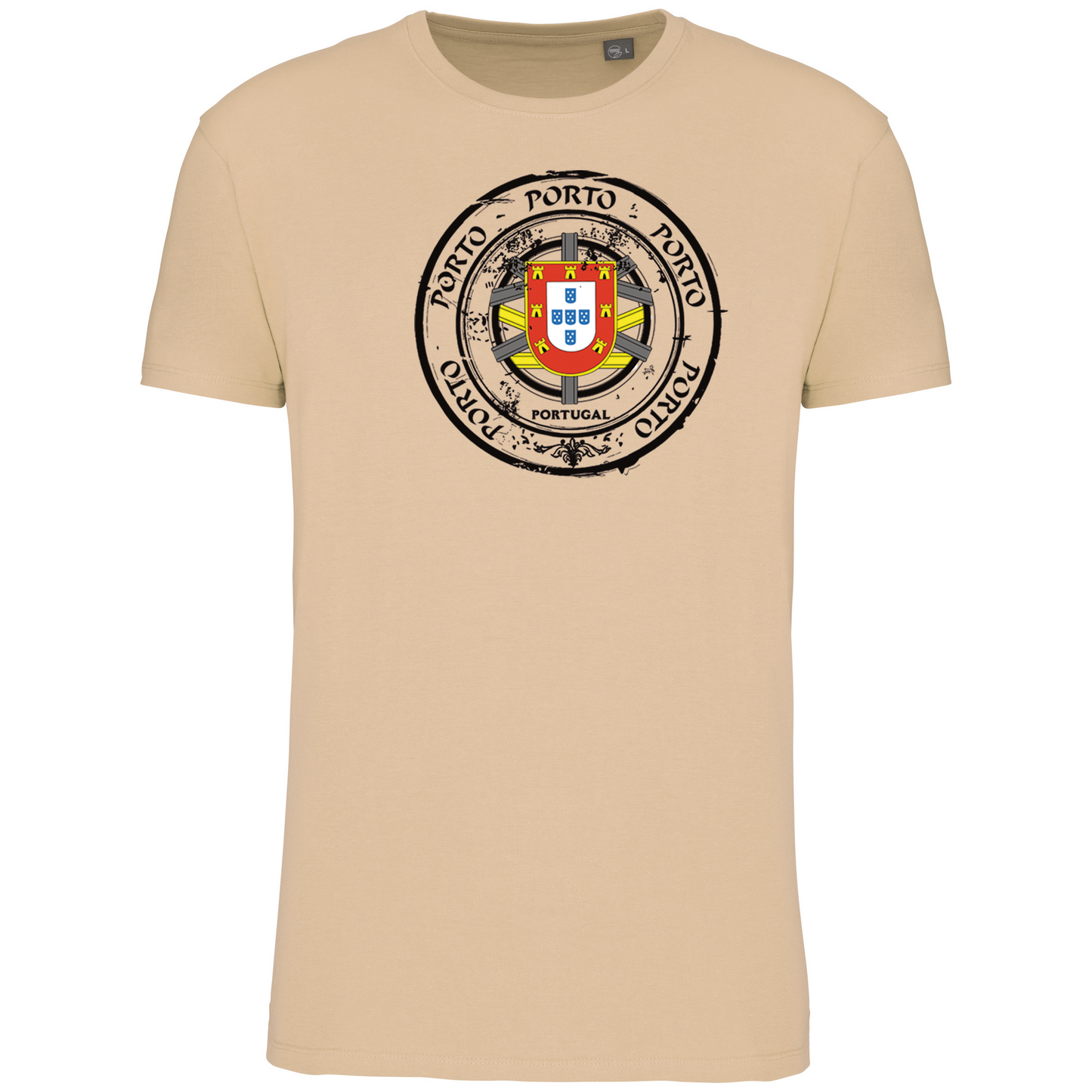 T-Shirt Algodão Biológico Selo Escudo Porto