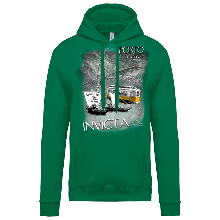 Sweatshirt Kariban com Capuz Invicta