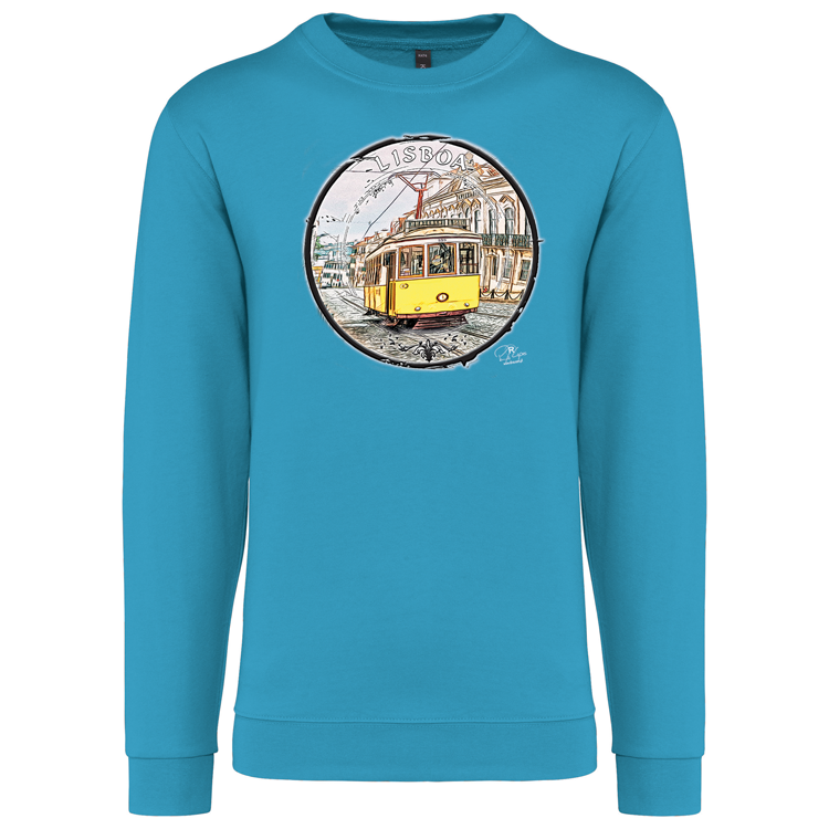Sweatshirt Kariban sem Capuz Calçada do Combro
