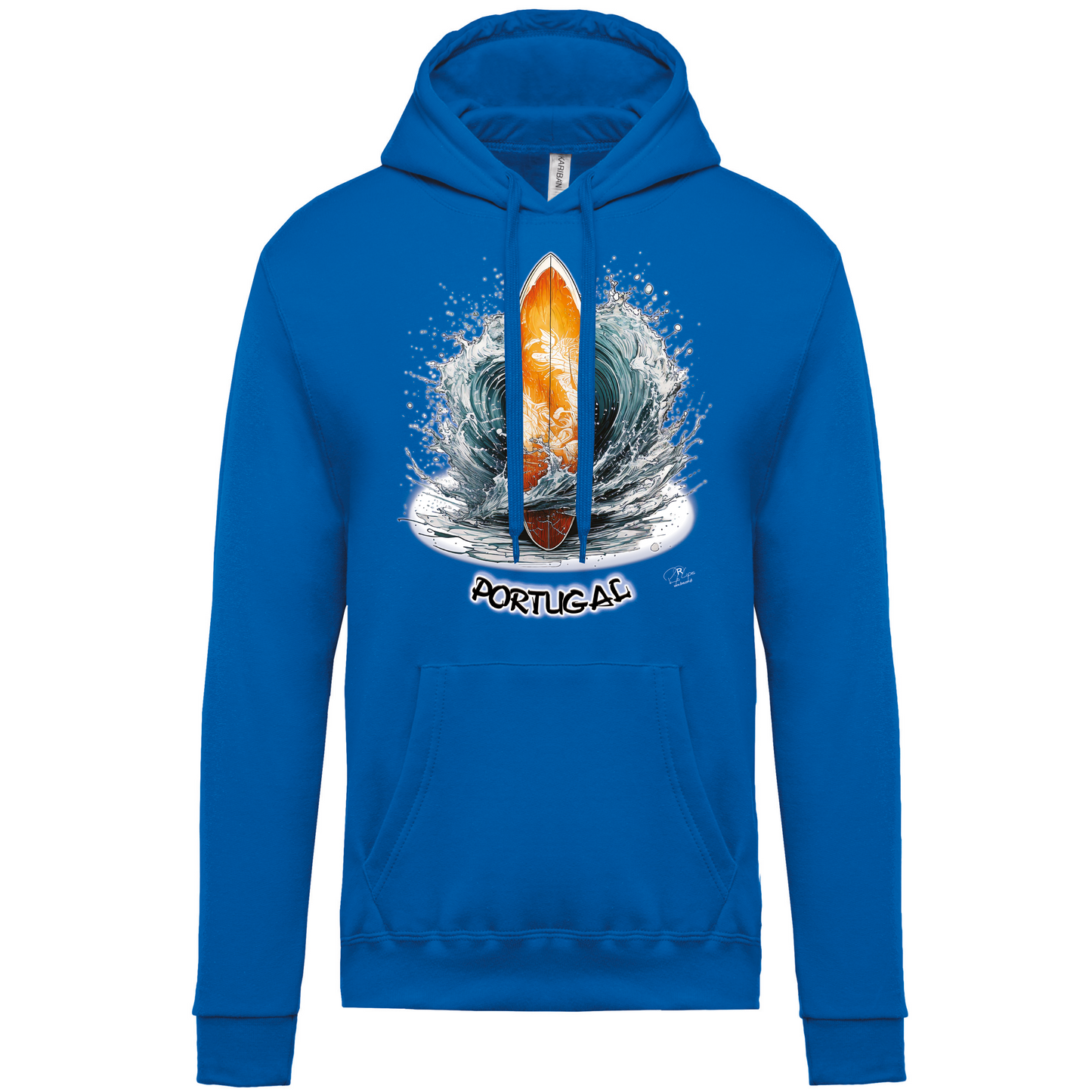 Sweatshirt Kariban com Capuz Prancha Portugal
