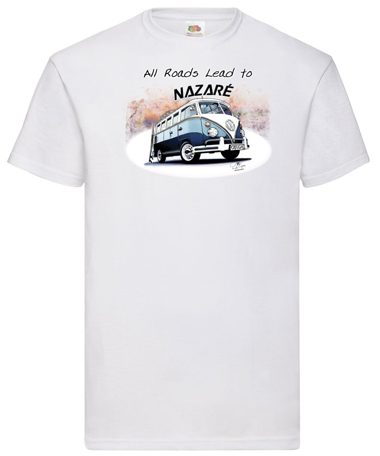T-shirt All Roads Lead to Nazaré
