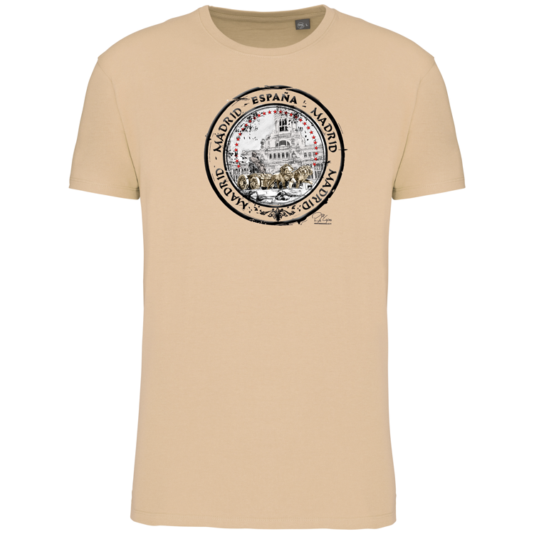 T-Shirt Algodão Biológico Sello Cibeles