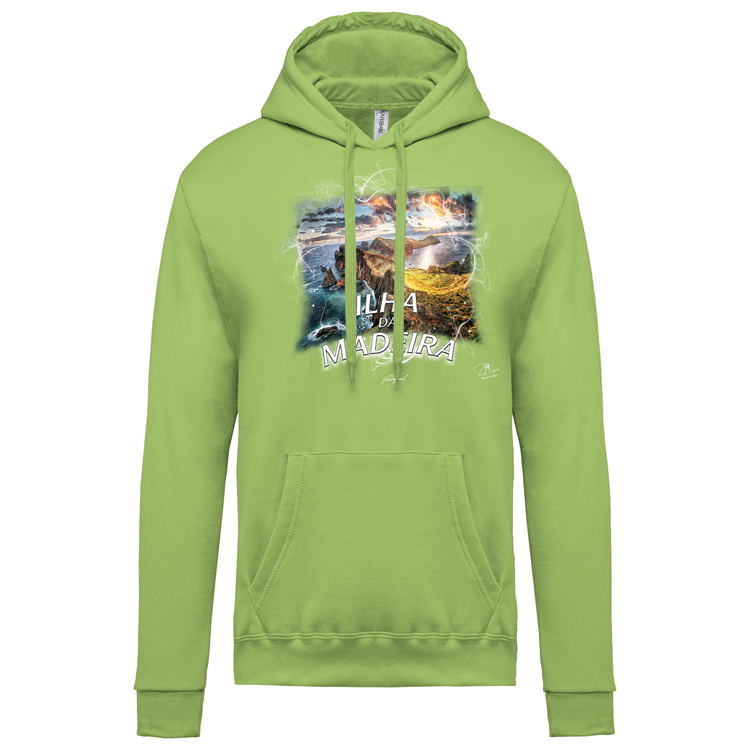 Sweatshirt Kariban com Capuz Ponta de São Lourenço