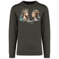 Sweatshirt Kariban sem Capuz King and Queen Óbidos