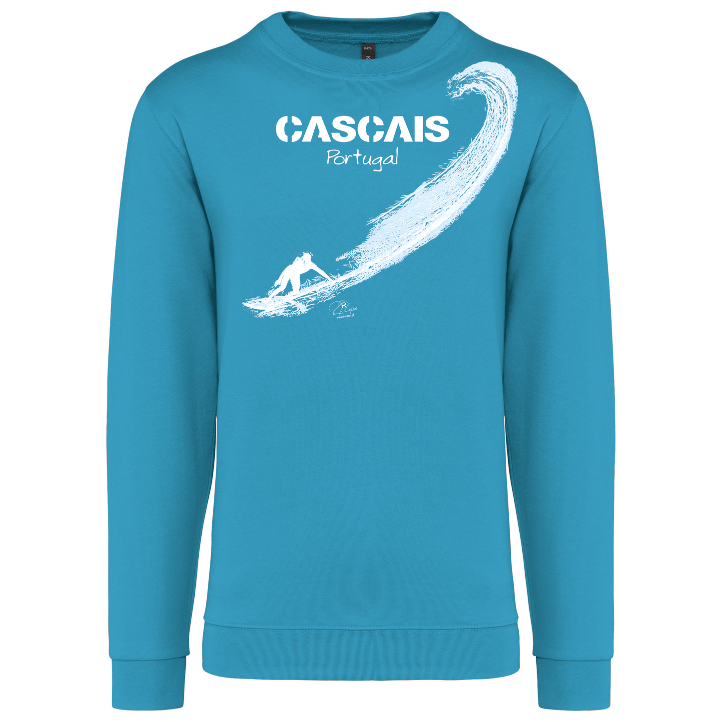 Sweatshirt Kariban sem Capuz Surf Cascais
