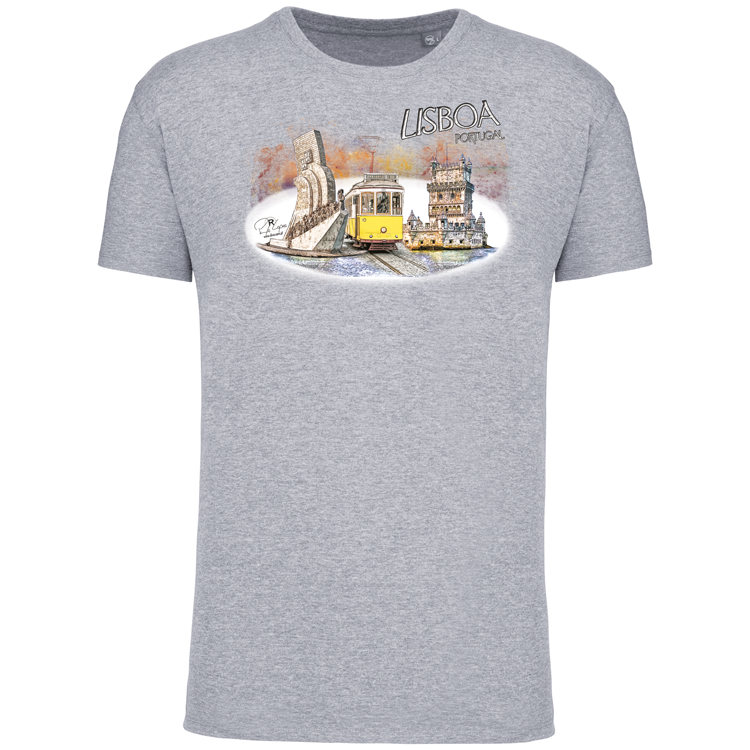 T-Shirt Algodão Biológico Monumentos Belém