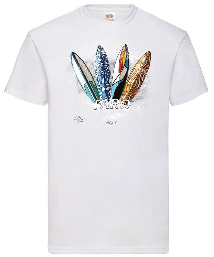T-shirt Surfboards Faro