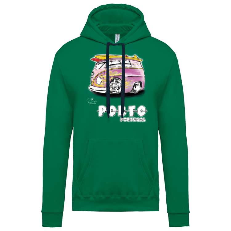 Sweatshirt Kariban com Capuz Gorduxinha Porto