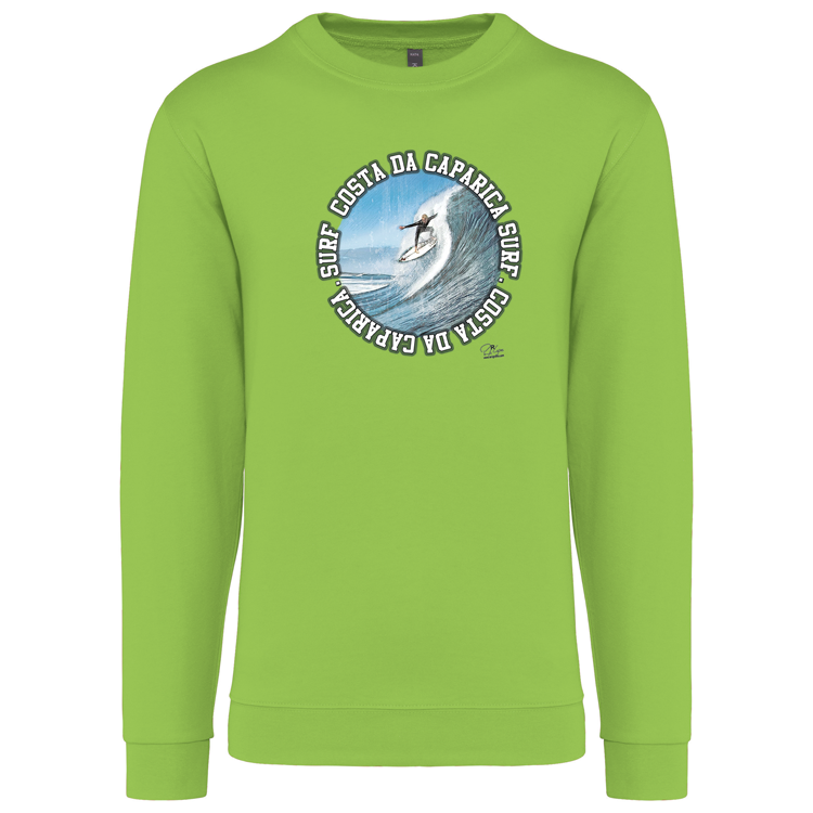 Sweatshirt Kariban sem Capuz Monster Waves 2 Costa da Caparica