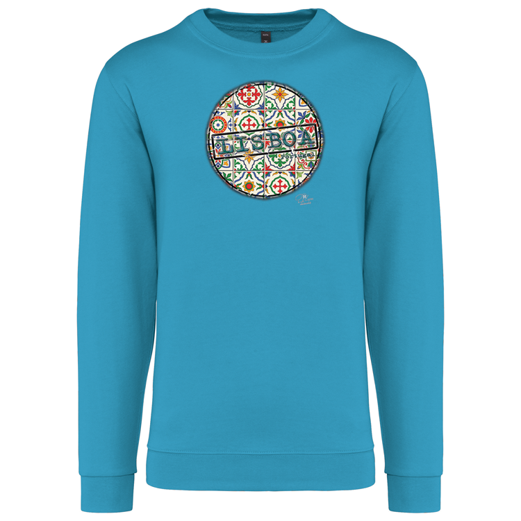 Sweatshirt Kariban sem Capuz Pin Lisboa