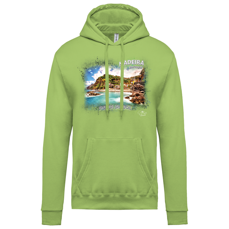 Sweatshirt Kariban com Capuz Ponta do Sol