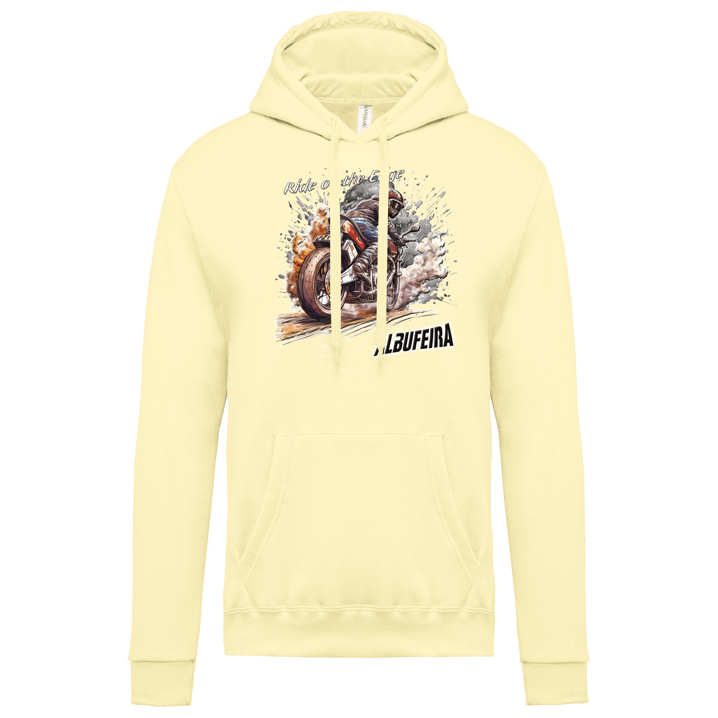 Sweatshirt Kariban com Capuz Ride on the Edge Albufeira