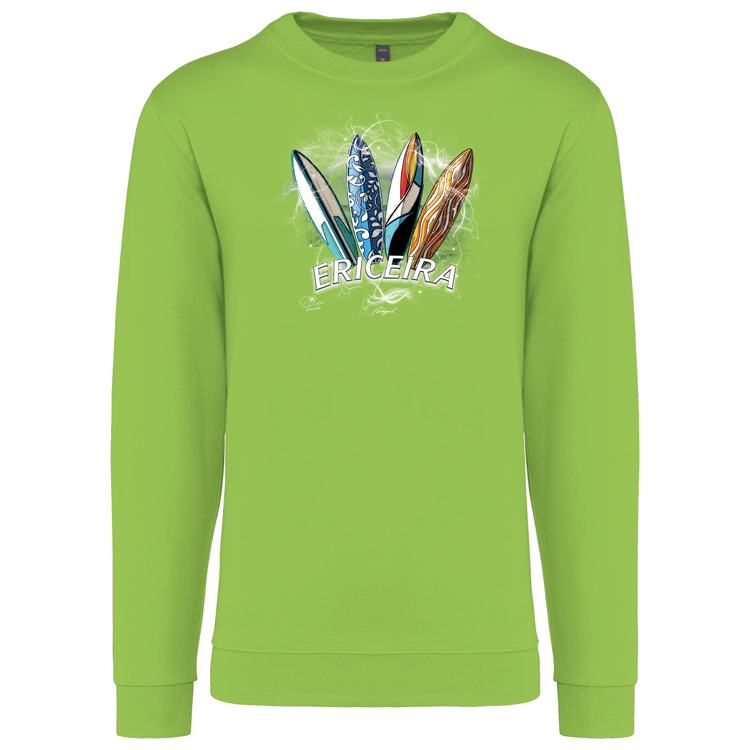Sweatshirt Kariban sem Capuz Surfboards Ericeira
