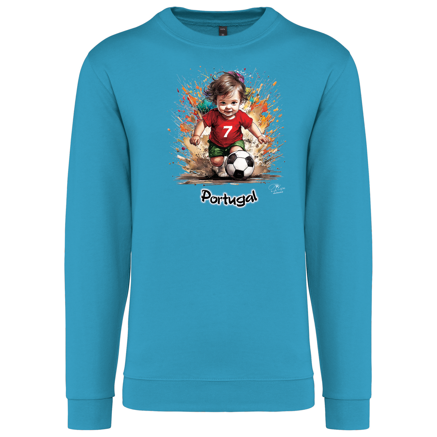 Sweatshirt Kariban sem Capuz 7 Portugal