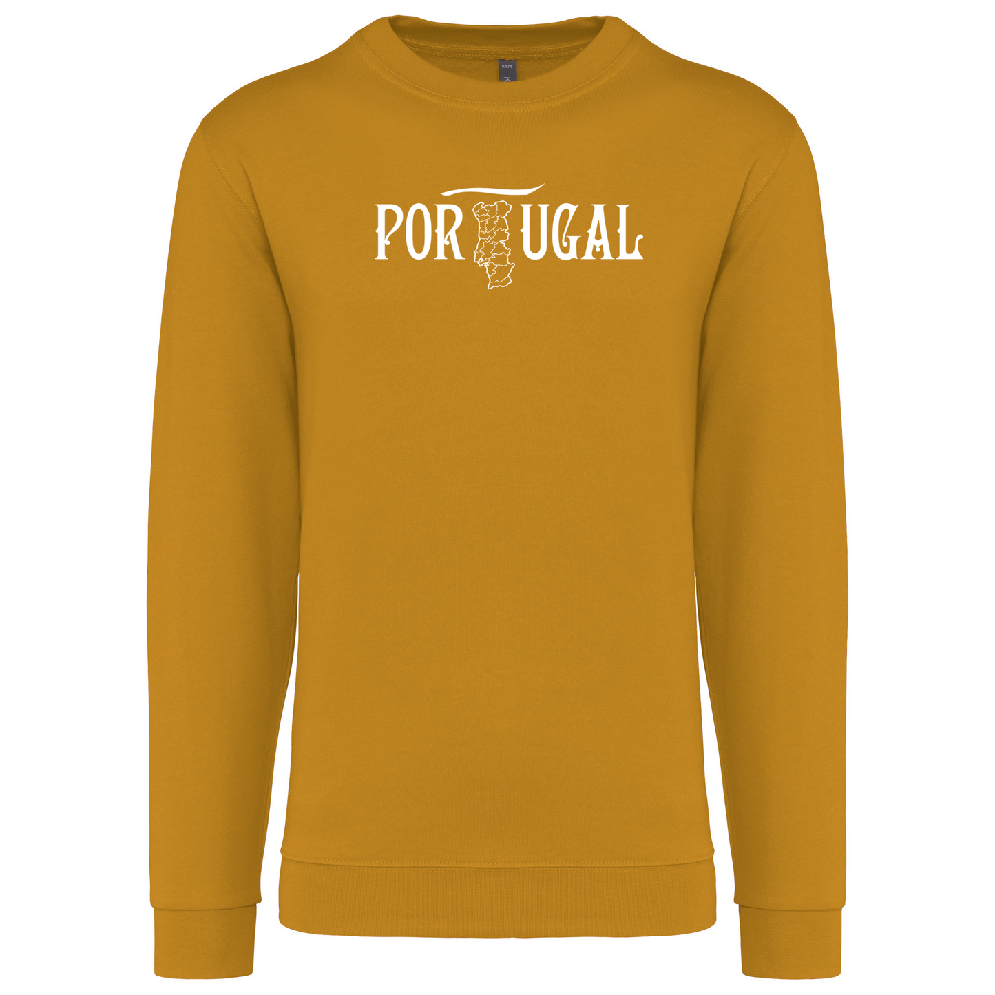 Sweatshirt Kariban sem Capuz Mapa de Portugal