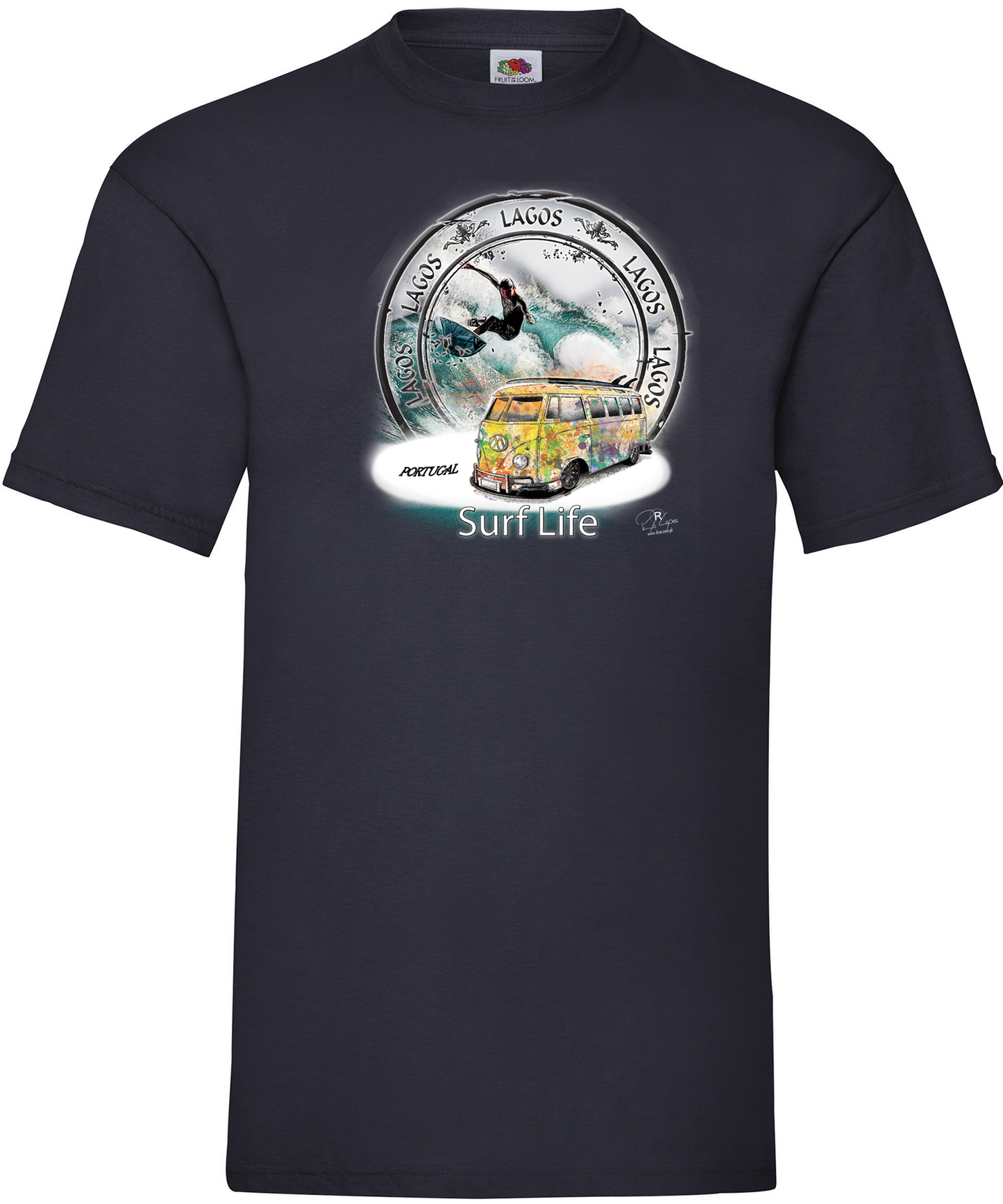 T-shirt Surf Life Lagos