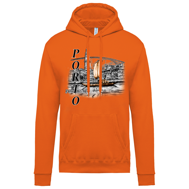 Sweatshirt Kariban com Capuz Ribeira