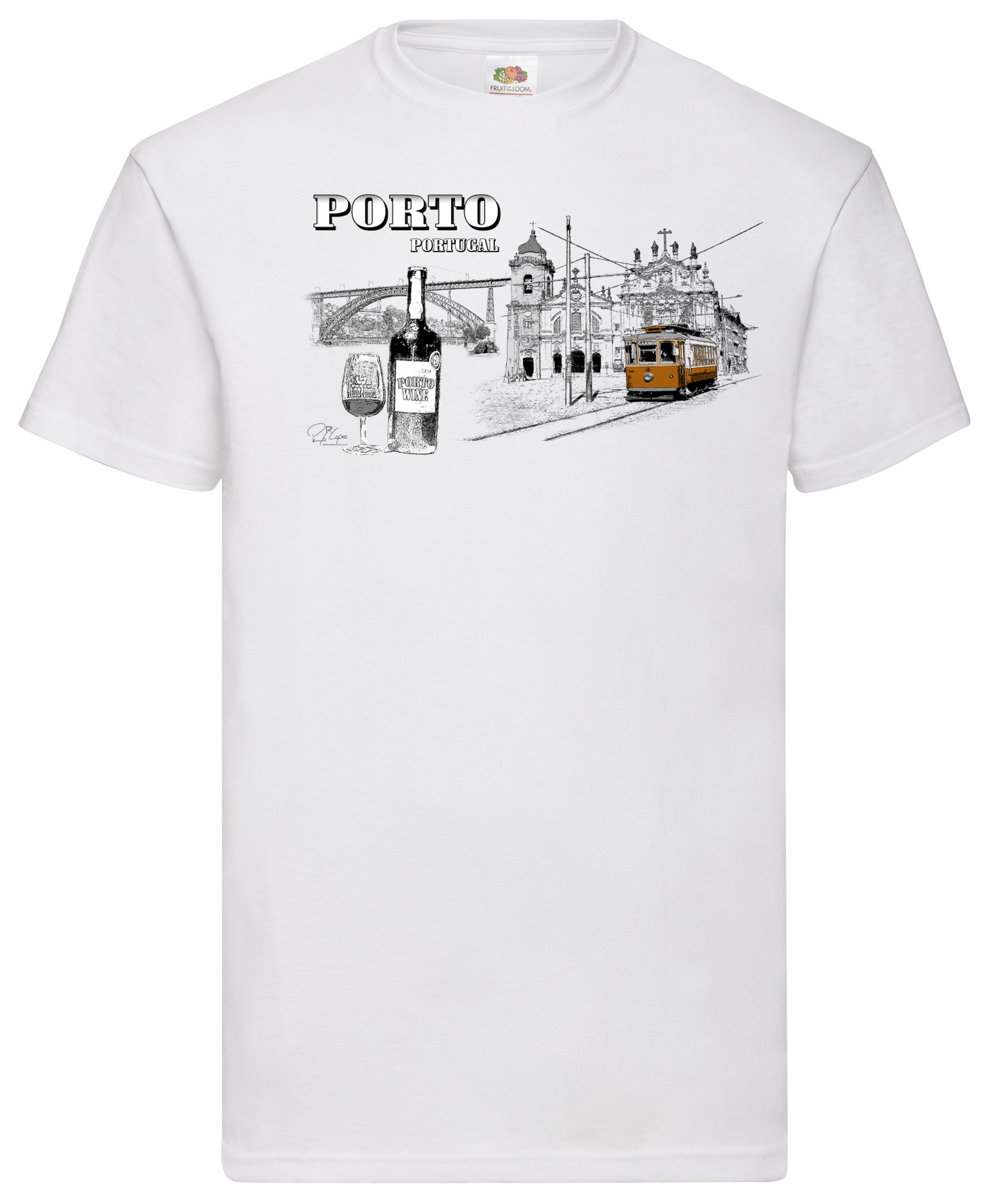 T-shirt Monumentos Porto