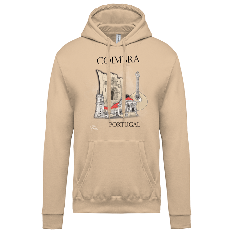 Sweatshirt Kariban com Capuz Sé de Coimbra