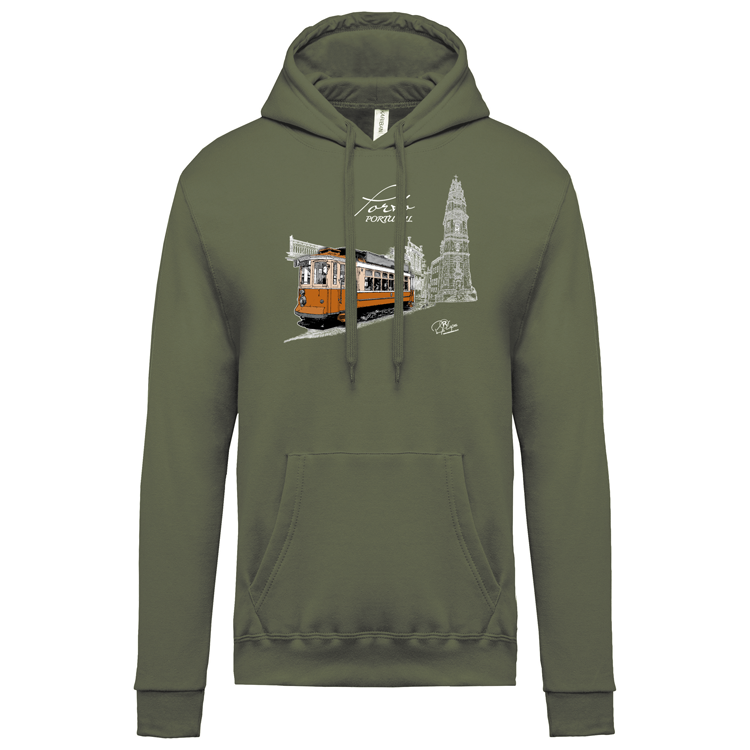 Sweatshirt Kariban com Capuz Clérigos