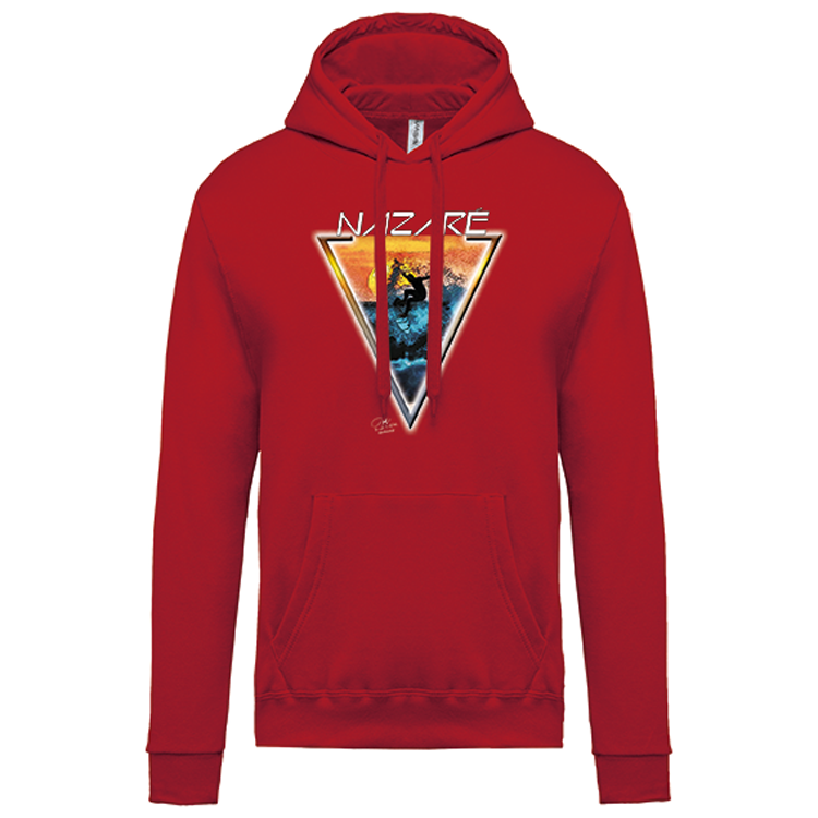 Sweatshirt Kariban com Capuz Sunset Nazaré