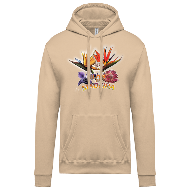 Sweatshirt Kariban com Capuz Estrelícias