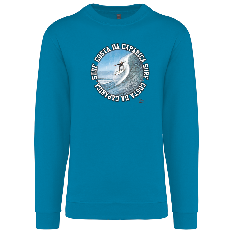 Sweatshirt Kariban sem Capuz Monster Waves 2 Costa da Caparica