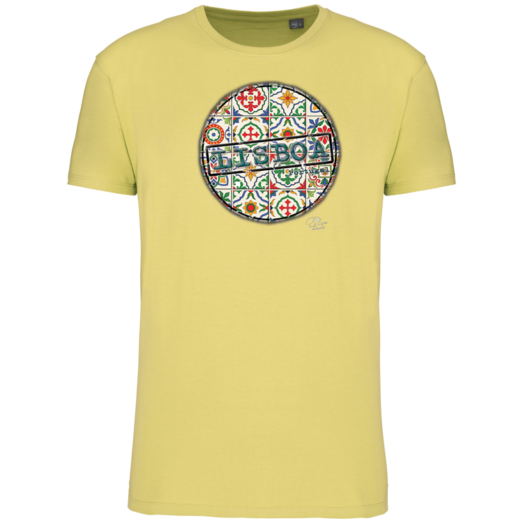 T-Shirt Algodão Biológico Pin Lisboa