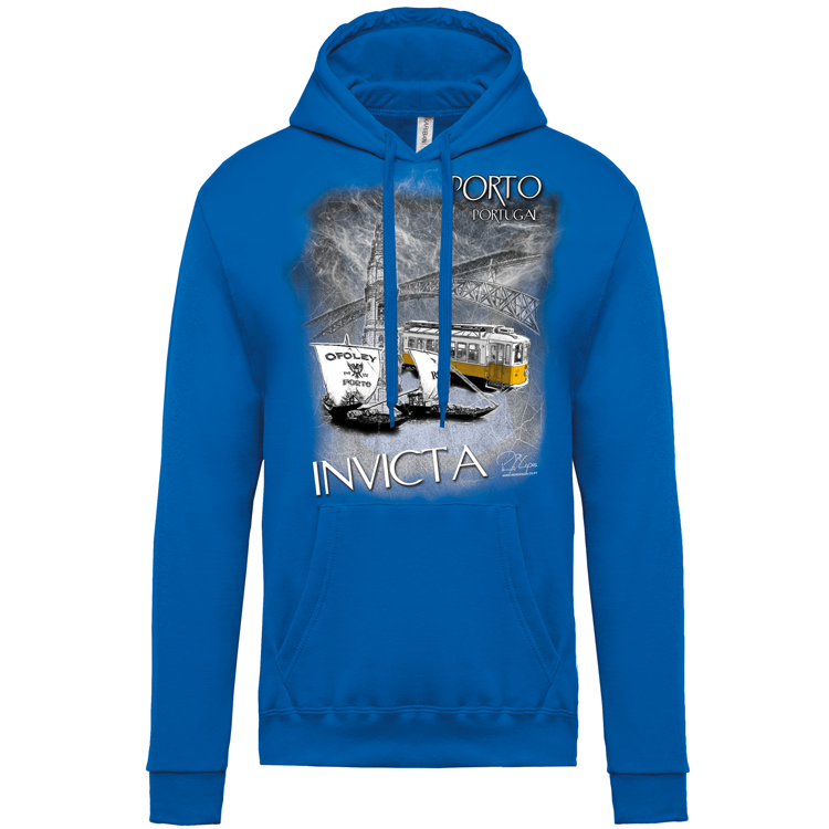 Sweatshirt Kariban com Capuz Invicta