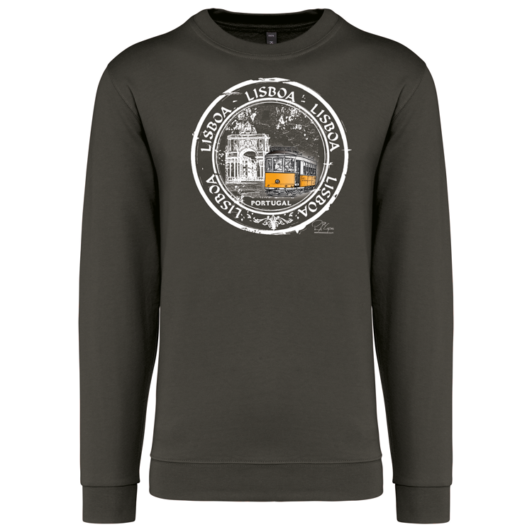 Sweatshirt Kariban sem Capuz Selo 1