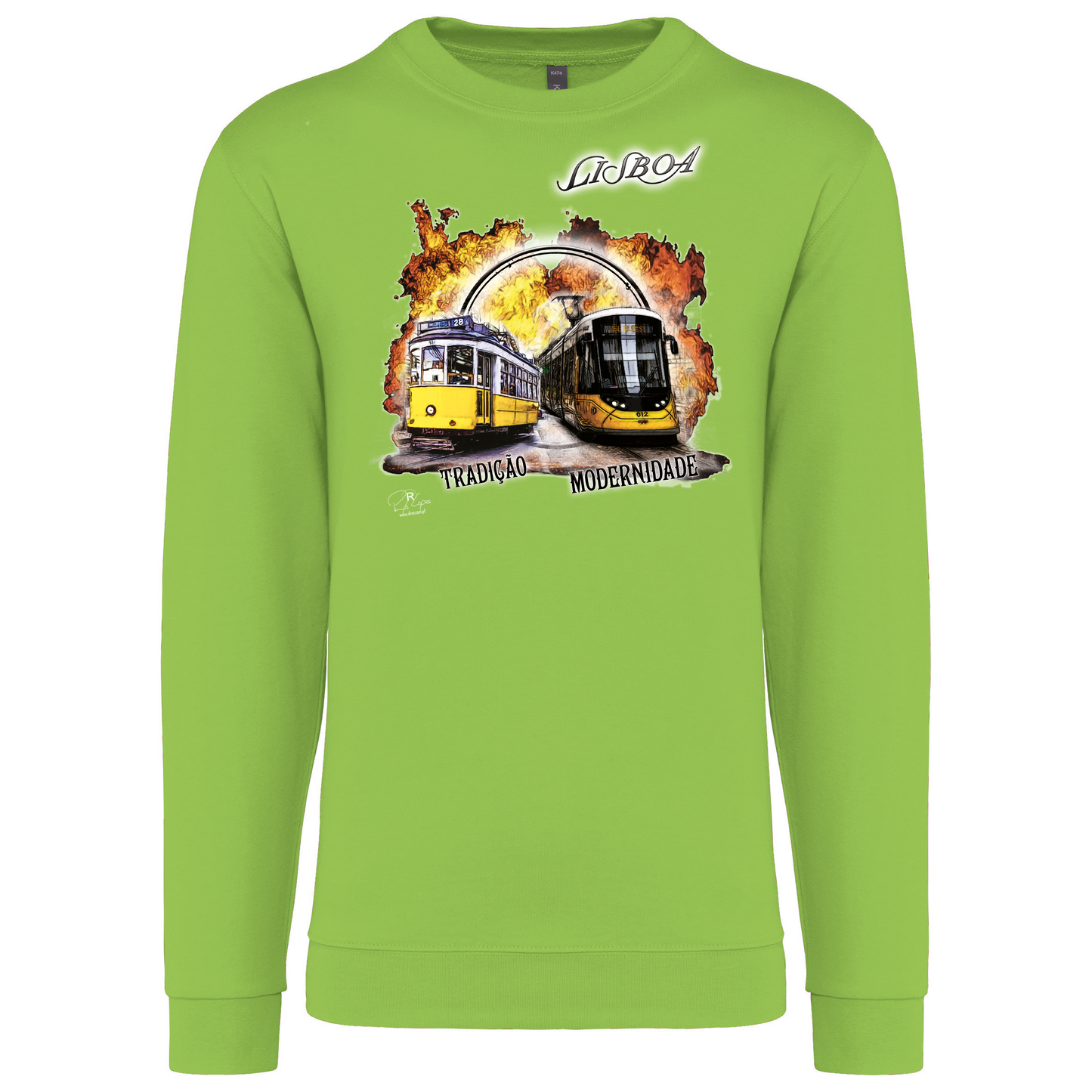 Sweatshirt Kariban sem Capuz Tradição e Modernidade