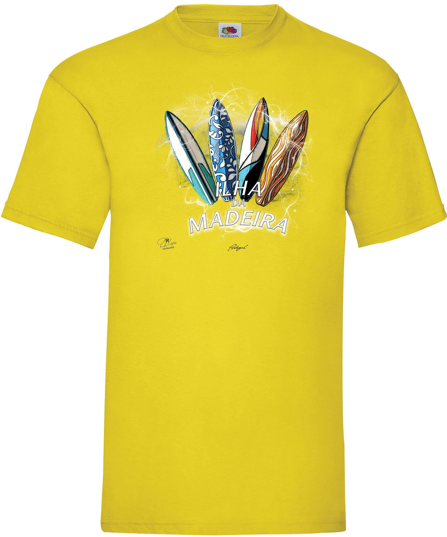 T-shirt Surfboards Ilha da Madeira
