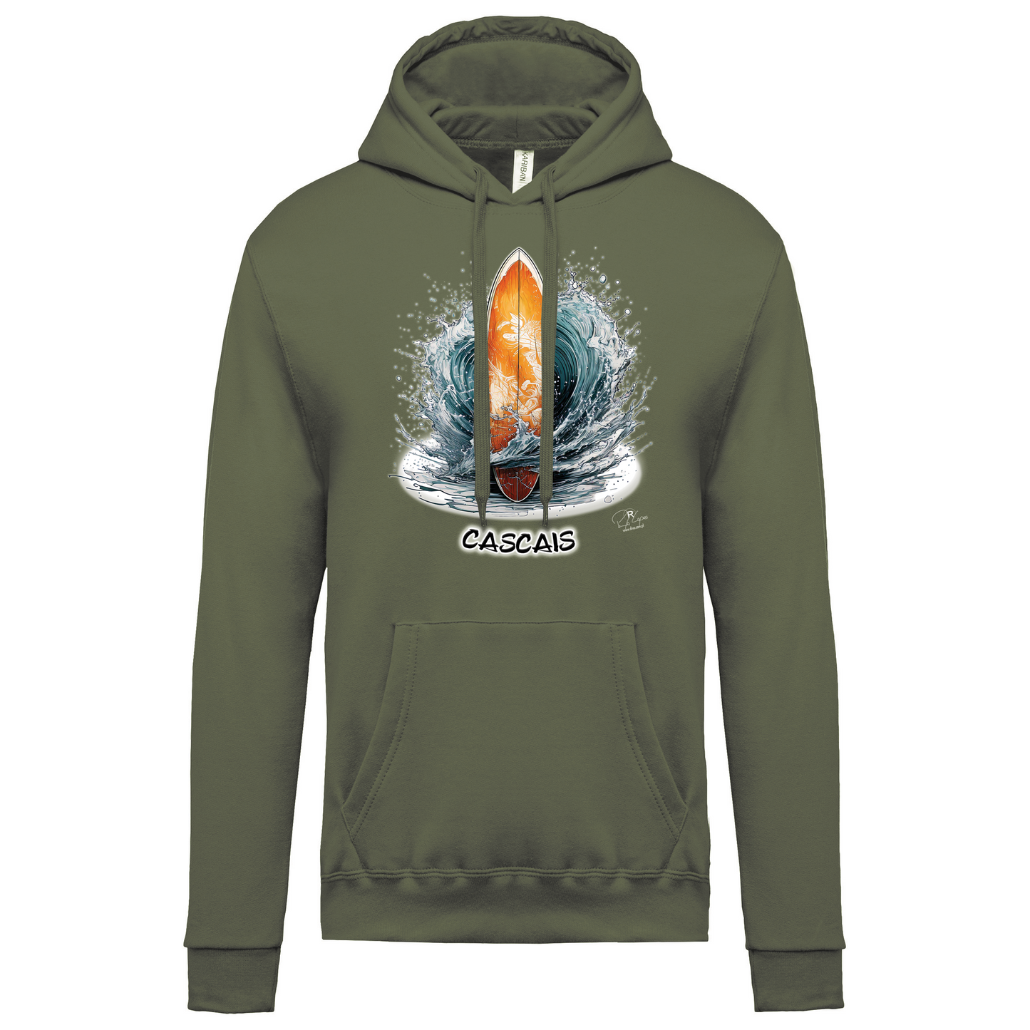 Sweatshirt Kariban com Capuz Prancha Cascais