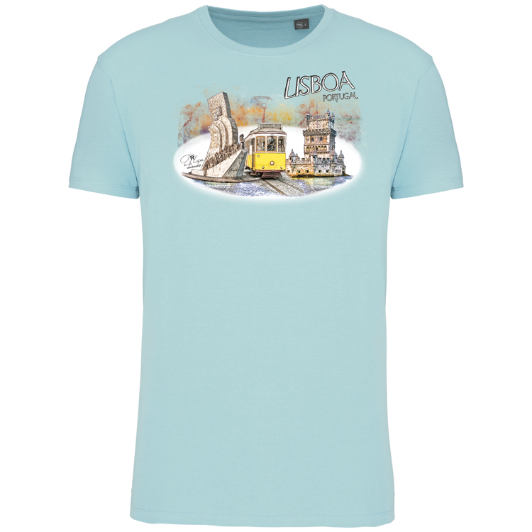 T-Shirt Algodão Biológico Monumentos Belém