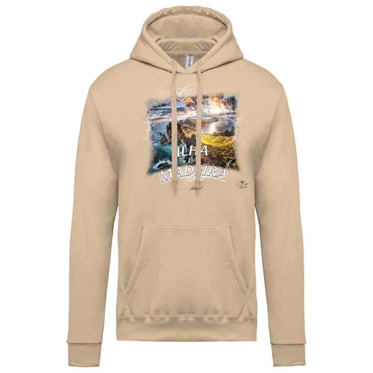 Sweatshirt Kariban com Capuz Ponta de São Lourenço