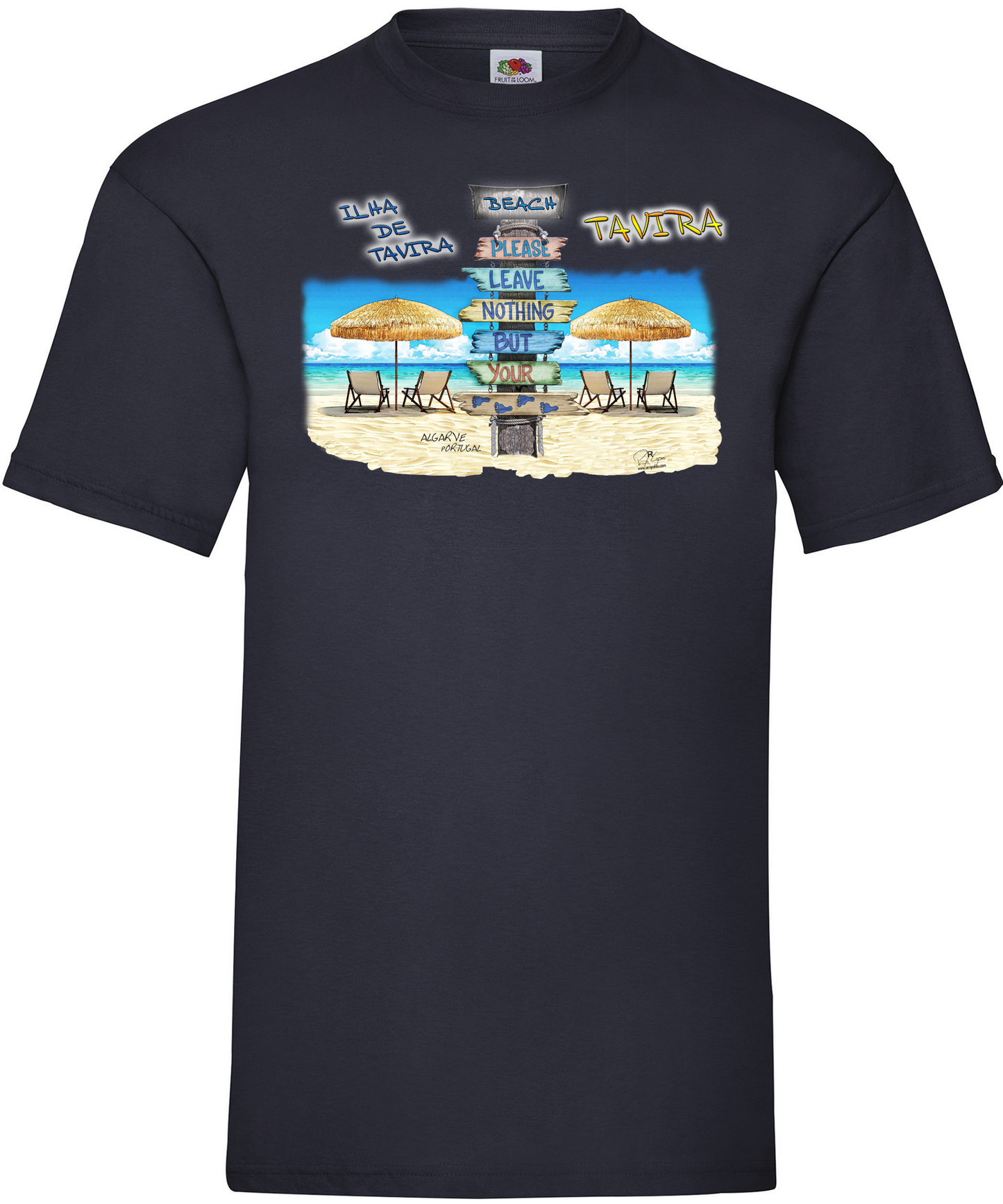 T-shirt Pégadas Tavira