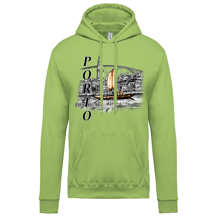 Sweatshirt Kariban com Capuz Ribeira