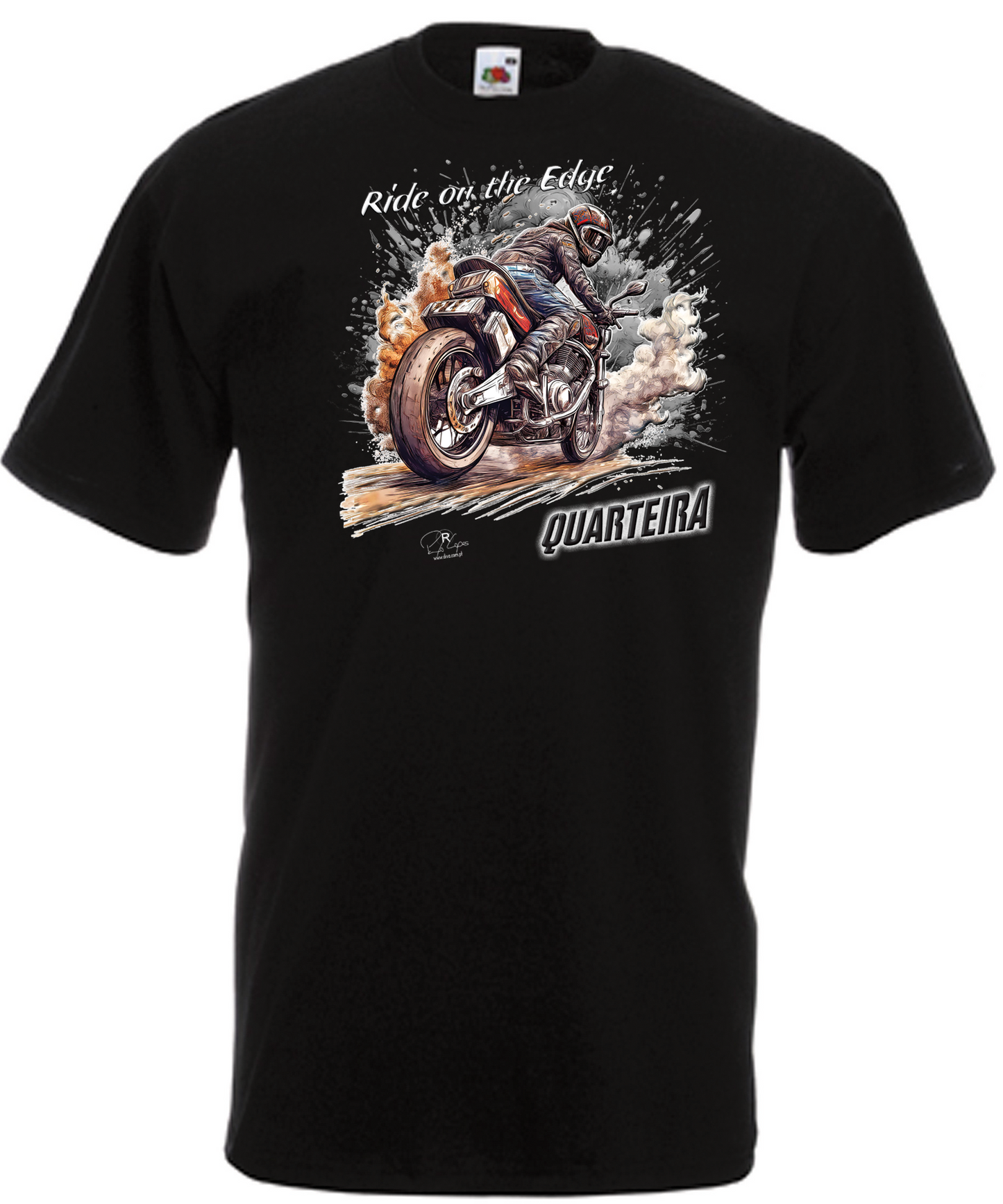 T-shirt Ride on the Edge Quarteira
