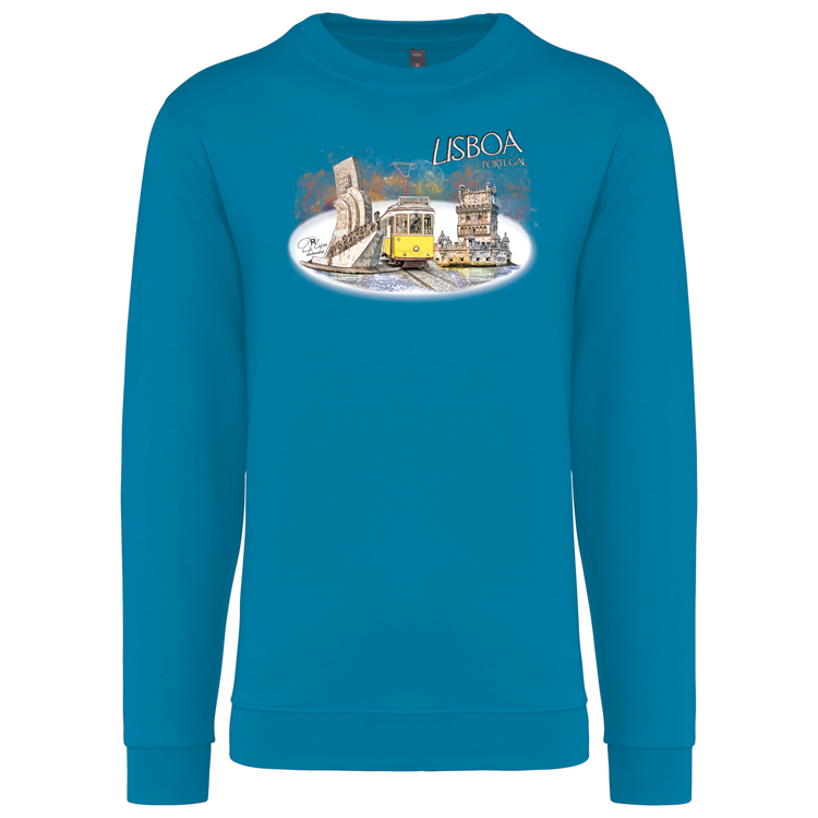 Sweatshirt Kariban sem Capuz Monumentos Belém
